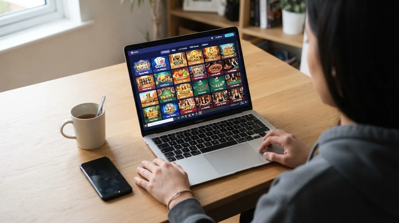 Rozcestník obrazovek českých licencovaných online kasin s důrazem na herní lobby a dostupné vývojáře.